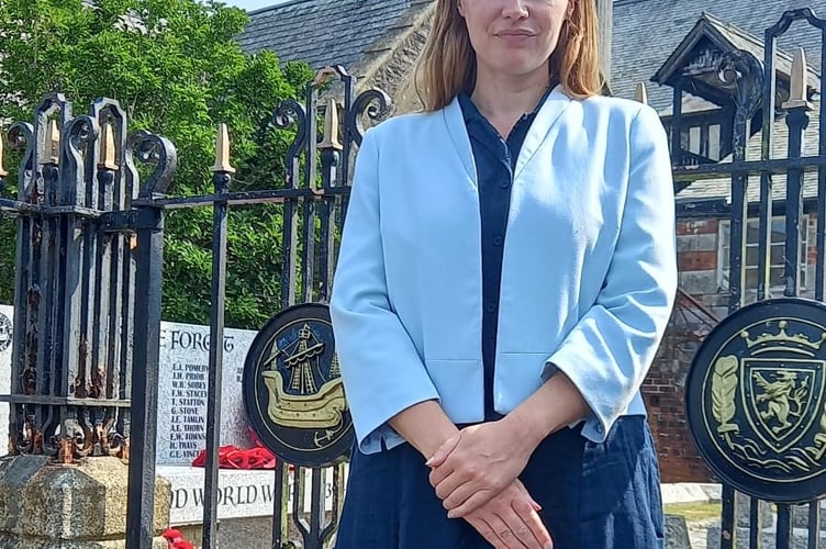South East Cornwall MP Anna Gelderd joined veterans, serving personnel and members of the community in Saltash to mark 80 years since Victory over Japan was declared, marking the end of the Second World War