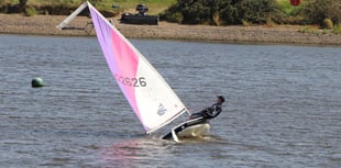 Brutal gusts make life difficult at Upper Tamar Lake