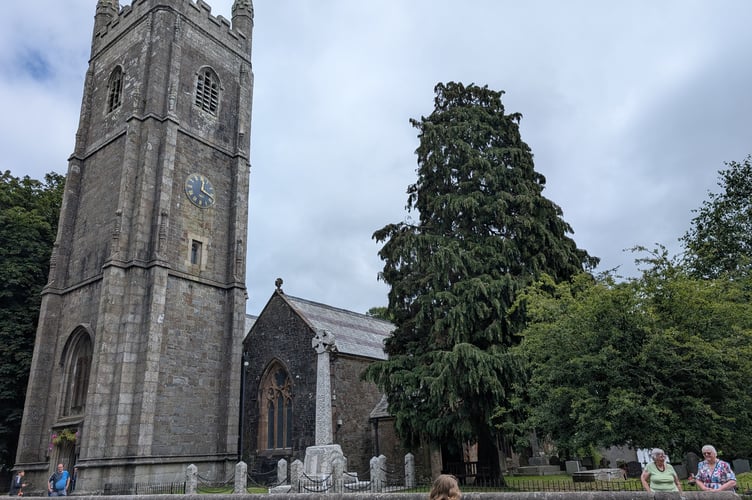 The church of St Peter and St Paul in Holsworthy. (Picture: Aaron Greenaway/Tindle)