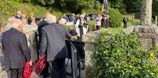 VJ Day anniversary marked at Lanteglos