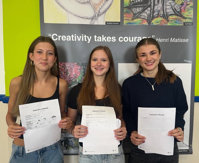 Holsworthy students celebrate GCSE success