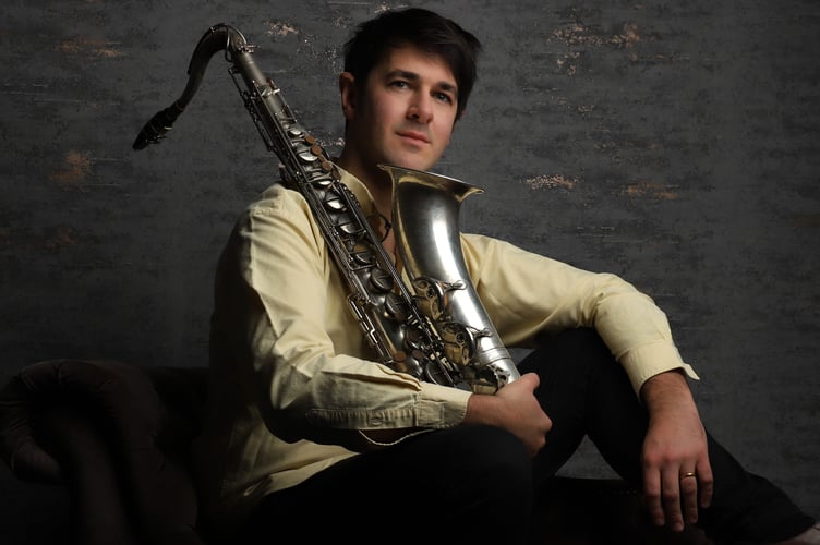 Bristol-based saxophonist and composer Alex Merritt.