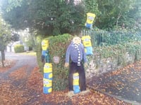 Village invites residents to pick favourite scarecrow