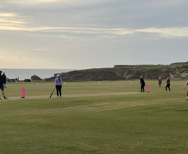Bude's women enjoy inaugural softball match with neighbours Werrington