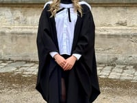 Student lands top law role after graduation