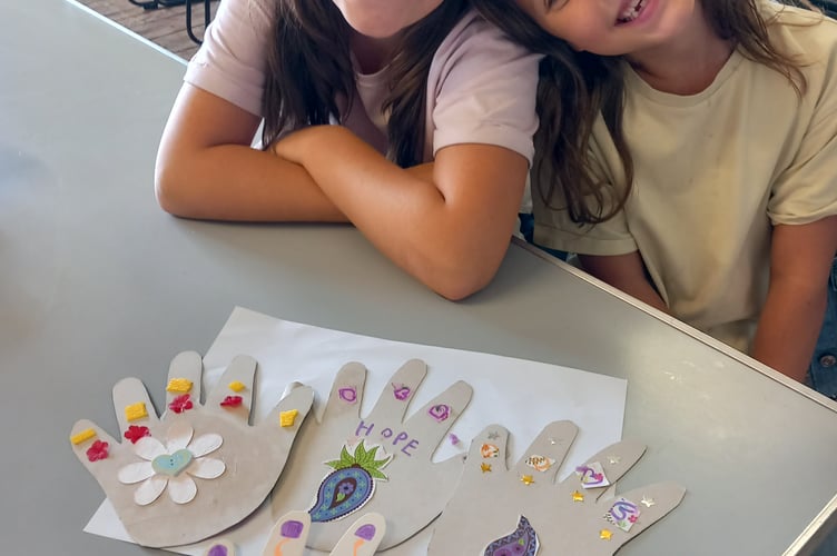 Youngsters enjoyed their time at The Grub Club in Callington Methodist Church