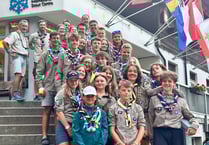 Scouts enjoy unforgettable trip to Swiss Alps