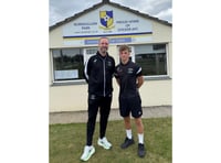 Peschke's header helps Holsworthy sink Sticker
