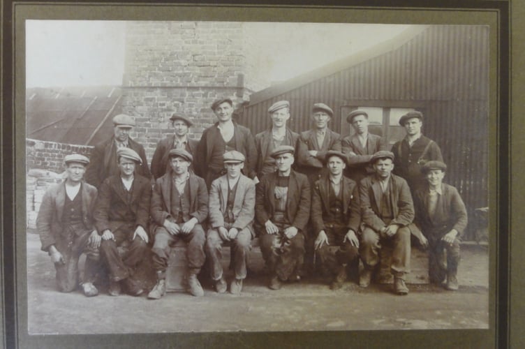 The Post is grateful to Rose Hitchings for supplying this photograph of workmen at the old Bridgerule Brickworks. She said: " This has long gone - and so has our train station which would be so useful today. Times are changing." Rose added that she is hosting a 'History Day' in Bridgerule Village Hall on Saturday, September 20, where lots of bygone photographs will be on display. Free entry and refreshments on sale.