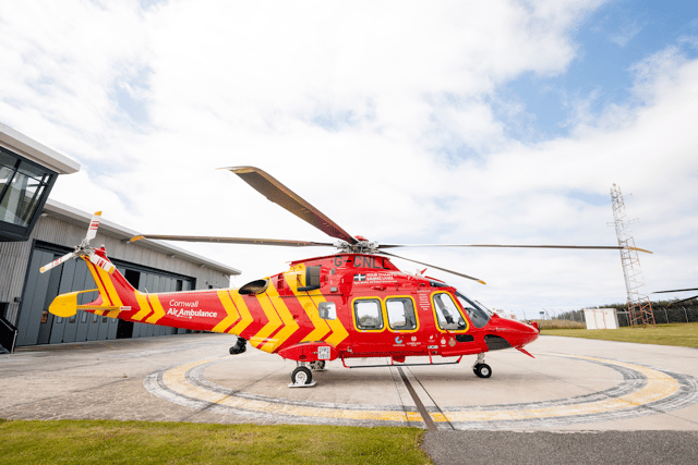 Air ambulance celebrates its helicopters for awareness week