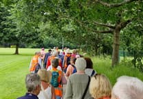Okehampton walkers mark 25 years of activity for health