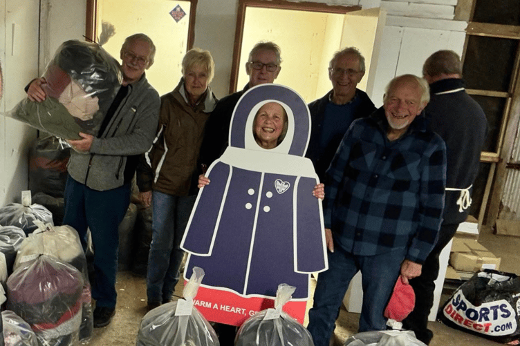 Volunteers from Rotary Club project works with local Cornish charities and organisations including St Petrocs, Cornwall Refuge Trust, Cornwall Refuge Trust and foodbanks.