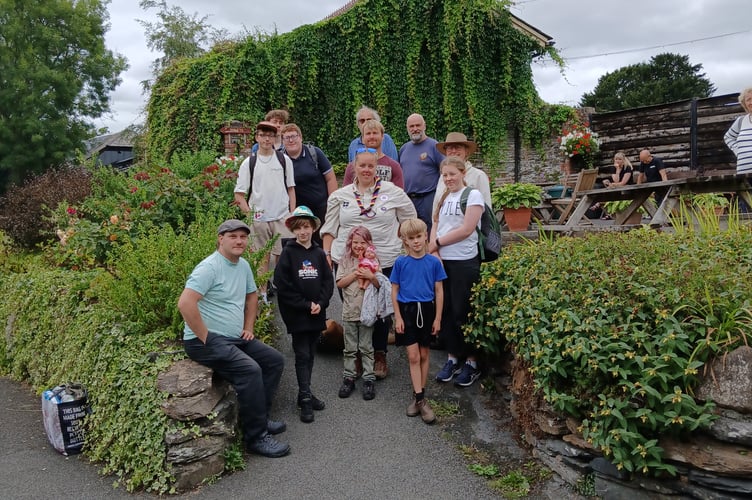Members of the 1st Launceston Scouts were proud to represent their section of Scouts and Explorers at the Kernow Jamboree 
