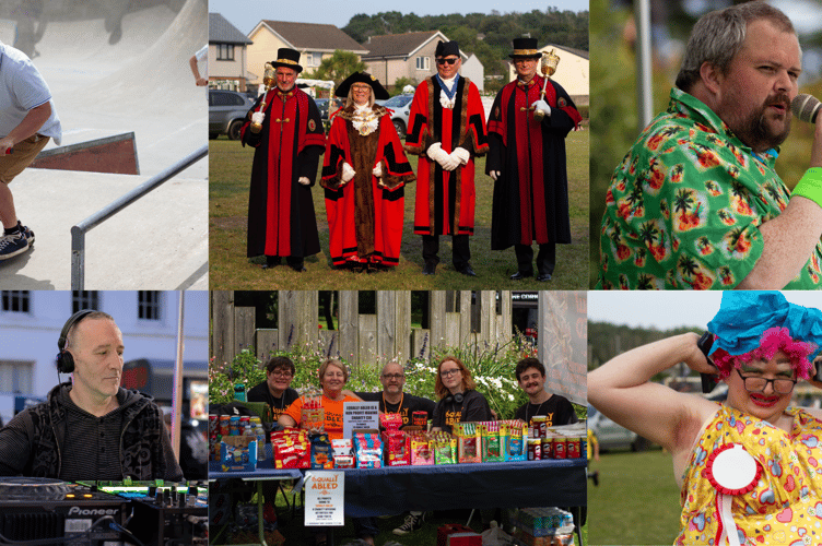 A montage of photos from summer events in Bodmin. (Pictures: Abbie Chapman Photography/Aaron Greenaway)