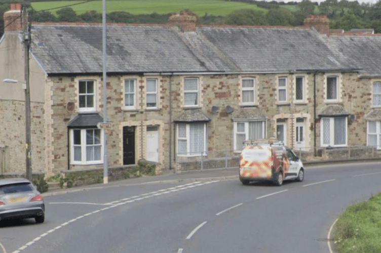 Dennison Road in Bodmin, near to the road closure (Picture: Google)
