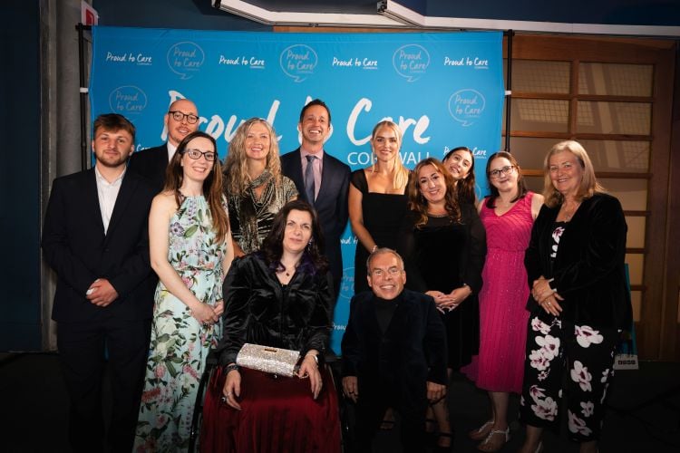 Organised by Cornwall Council’s Proud to Care team, actor Warwick Davis attended to give out the awards to the winners and prizes to the runners-up