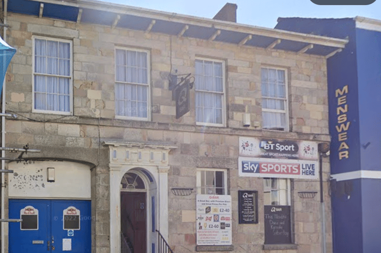 Q-Bar in Bodmin (Picture: Google)