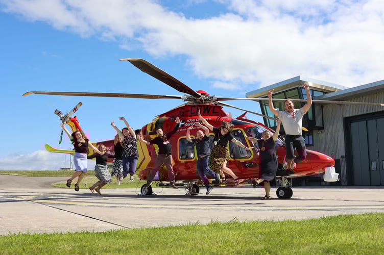 The fundraising team has been nominated in the charity team of the year category