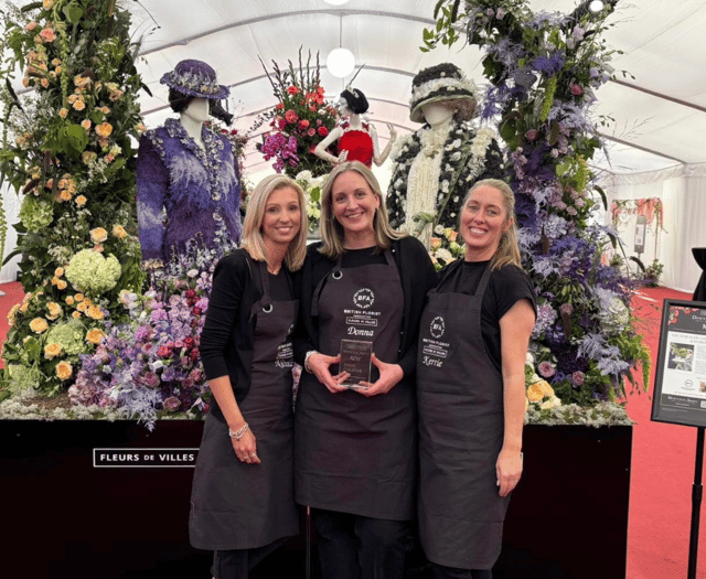 Florist secures top award at national event