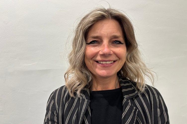 Jo Dowell pictured after speaking to Truro city councillors on behalf of Smartphone Free Childhood (Pic: Lee Trewhela)