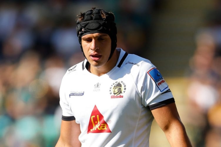 Welsh international Dafydd Jenkins starts as skipper for Exeter Chiefs against Newcastle Red Bulls at Sandy Park tomorrow