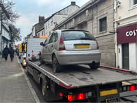 Police seize two cars