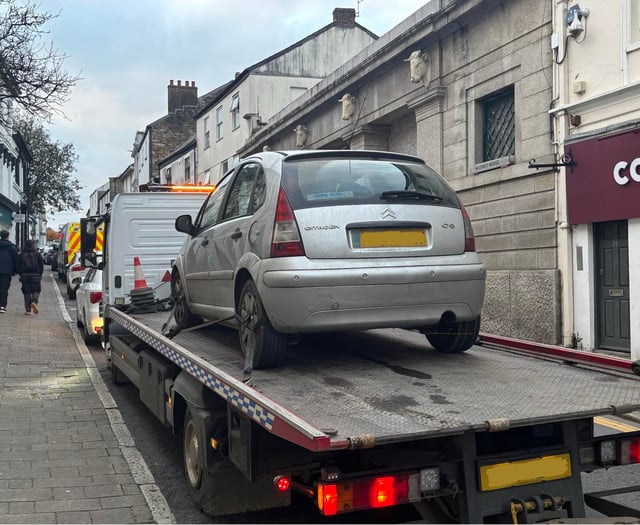 Police seize two cars