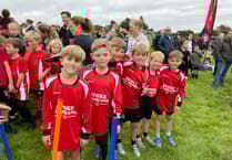 Primary pupils ready to run at Great Trethew event