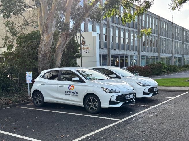 Cornwall Council is offering residents the chance to hire out its low emission pool cars.