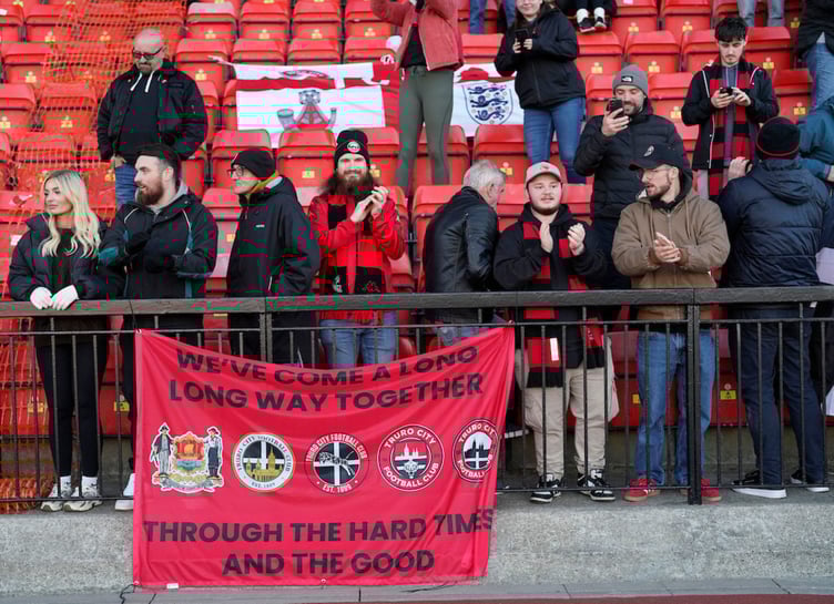 Truro City at Gateshead.