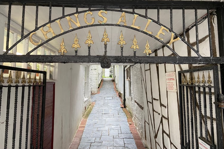Chings Alley in Launceston