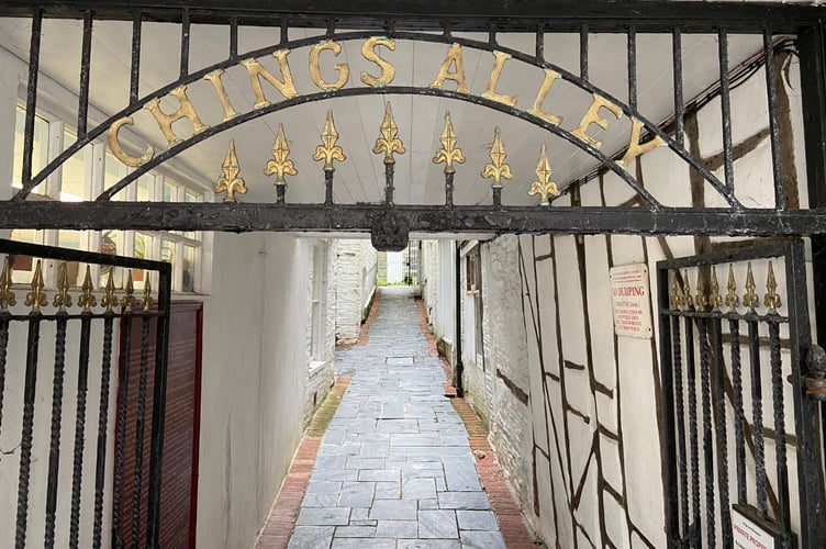Chings Alley in Launceston