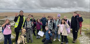 Students conquer Cornwall's three tors challenge