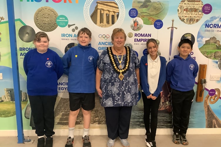 Launceston Mayor School Visit