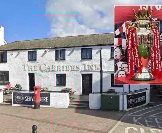 Premier League trophy to visit Bude pub for one day only