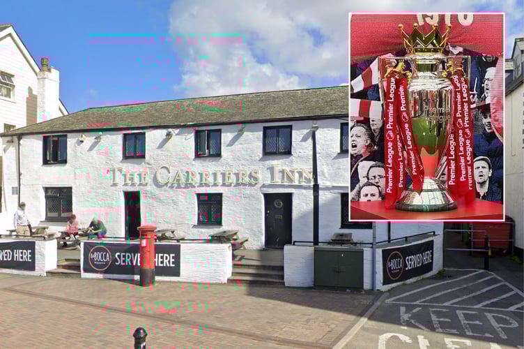 Premier League Trophy Bude