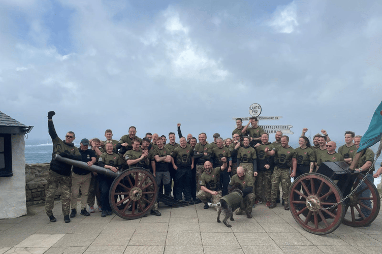 Military vs Cancer Gun Pull