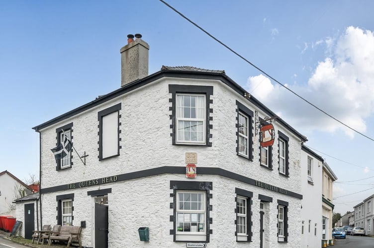 The Queens Head in Albaston has been put for sale at a guide price of £425,000