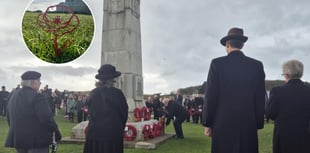 Bude community remembers the fallen