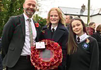 Delabole and Camelford communities defy rain to remember war heroes