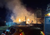 Cattle rescued as firefighters battle major barn fire