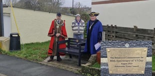New memorial bench honours war heroes