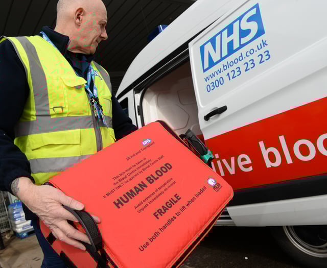 Call for Cornish donors as NHS battles blood supply pressures