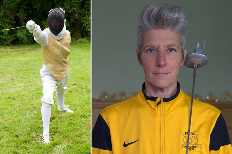 Becky Ragland Bude Fencer