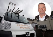 Bude councillor celebrates temporary housing progress