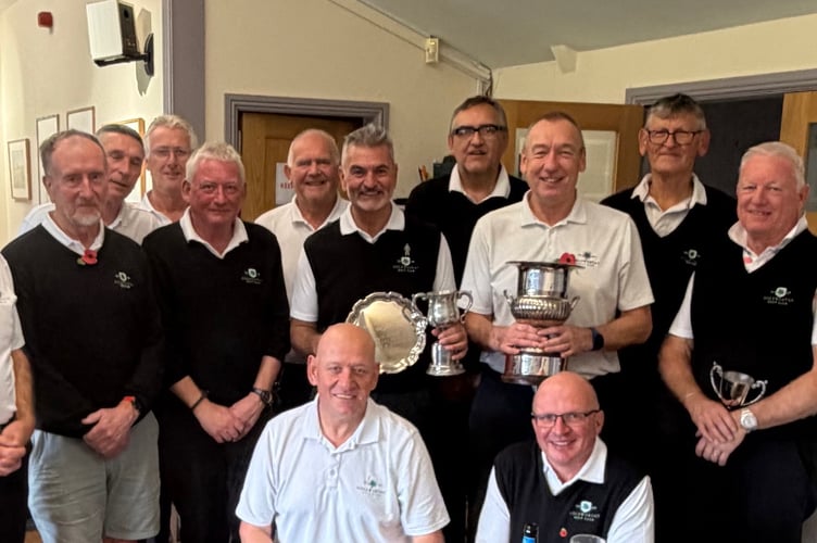 Team with Devon Cup.