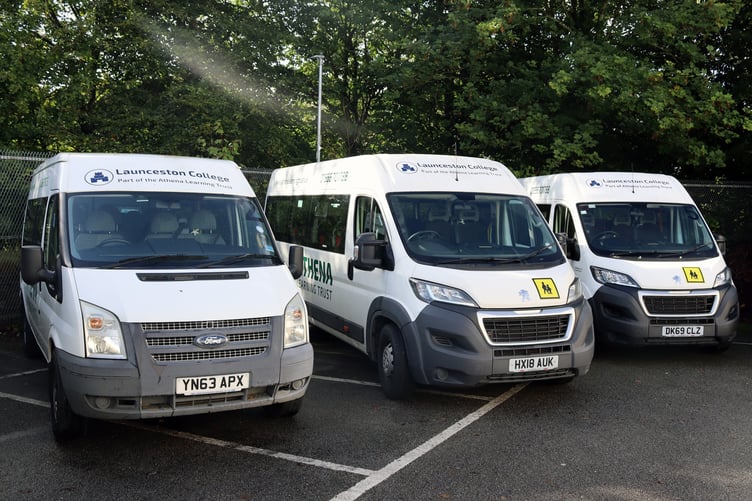 Launceston College Busses