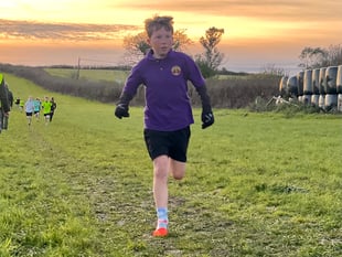 Young runners ready themselves for latest race at Cotehele
