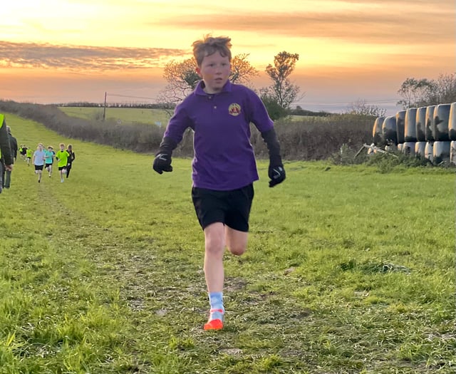 Young runners ready themselves for latest race at Cotehele