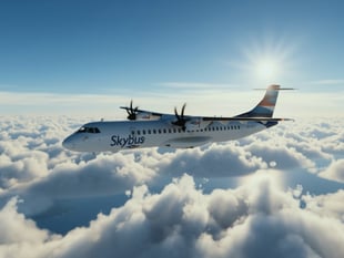 Skybus between Cornwall and London takes off